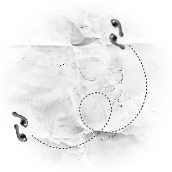 Fickle Footsteps Logo